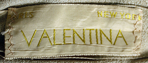 Evening dress, Valentina (American, born Kyiv 1899–1989), silk, American