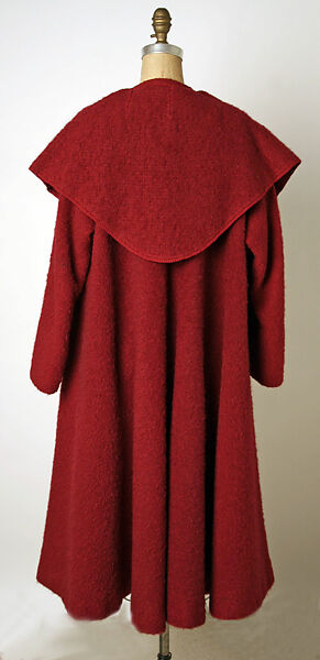 Coat, Valentina (American, born Kyiv 1899–1989), wool, silk, American