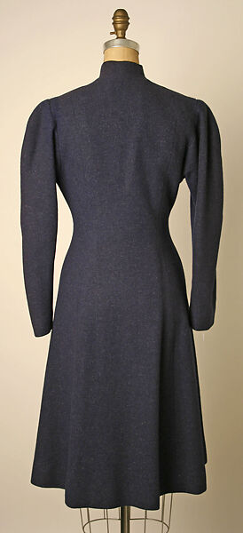 Coat, Valentina (American, born Kyiv 1899–1989), wool, silk, American