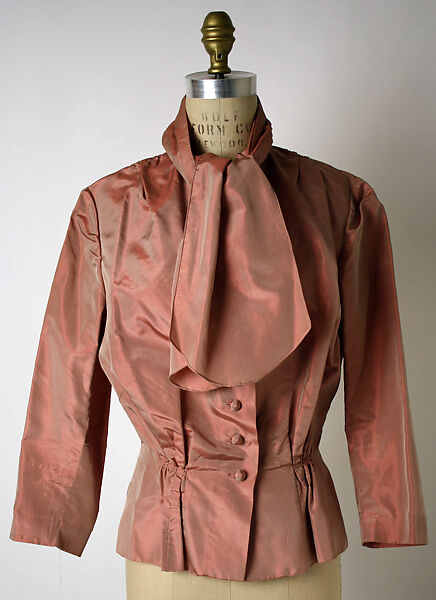 Blouse, Valentina (American, born Kyiv 1899–1989), silk, American 