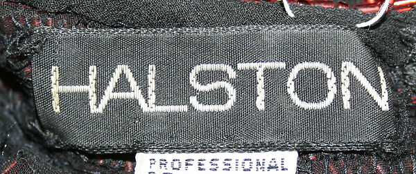 Evening dress, Halston (American, Des Moines, Iowa 1932–1990 San Francisco, California), silk, plastic, American