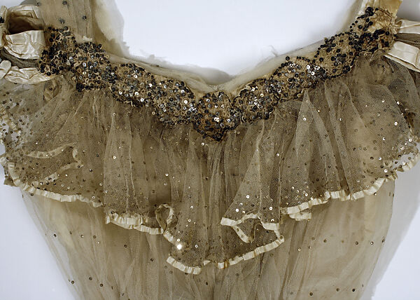 Ball gown, Jeanne Hallée (French, 1870–1924), silk, metal, French