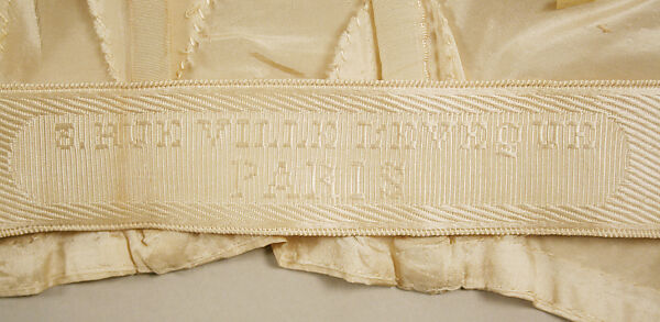 Ball gown, Jeanne Hallée (French, 1870–1924), silk, metal, French