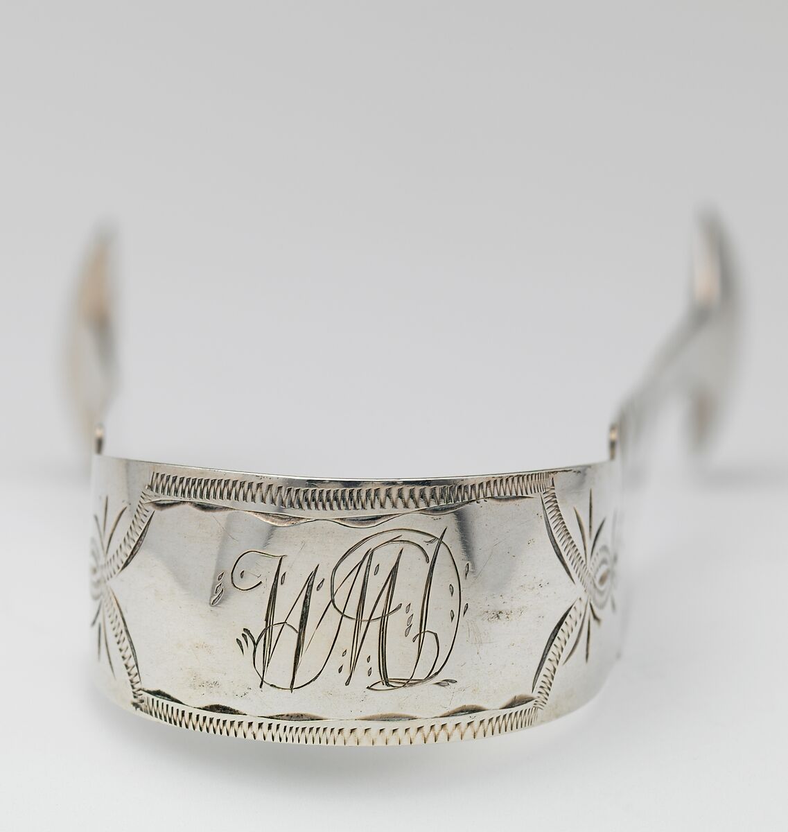 Sugar Tongs, Bernard Wenman (ca. 1789–1833), Silver, American