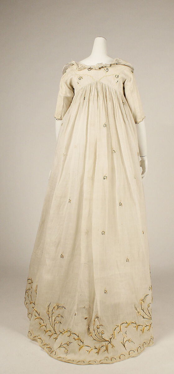 Dress, cotton, American or European