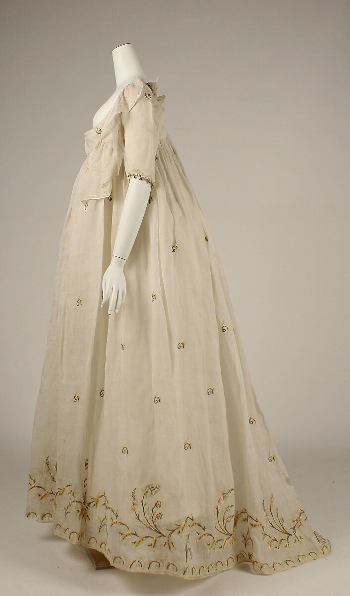 Dress, cotton, American or European