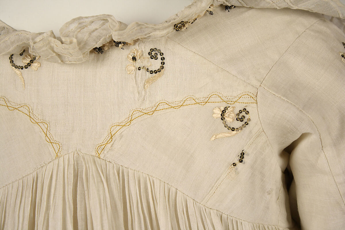 Dress, cotton, American or European