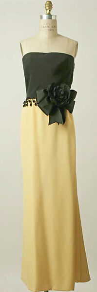 Evening ensemble, Oscar de la Renta, LLC. (American, founded 1965), silk, American