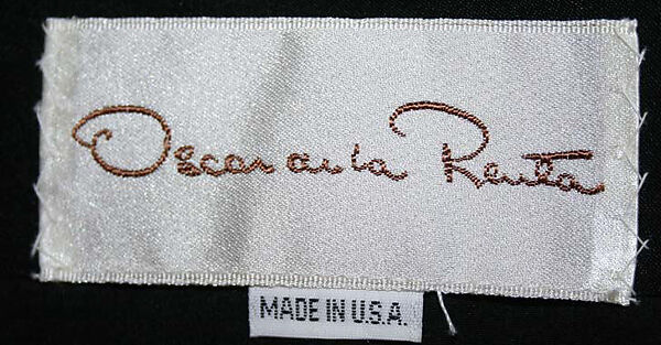 Evening ensemble, Oscar de la Renta, LLC. (American, founded 1965), silk, American