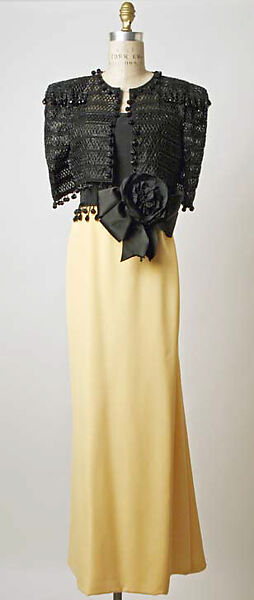 Evening ensemble, Oscar de la Renta, LLC. (American, founded 1965), silk, American 