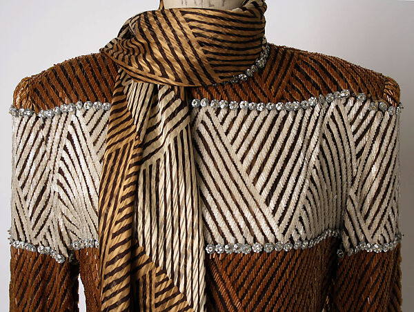 Evening ensemble, James Galanos (American, Philadelphia, Pennsylvania, 1924–2016 West Hollywood, California), silk, American