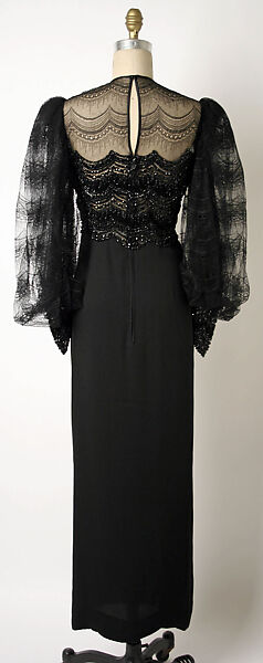 Evening dress, James Galanos (American, Philadelphia, Pennsylvania, 1924–2016 West Hollywood, California), silk, American