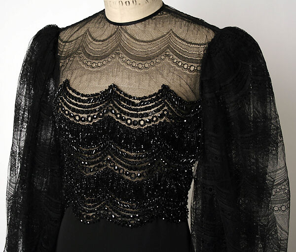 Evening dress, James Galanos (American, Philadelphia, Pennsylvania, 1924–2016 West Hollywood, California), silk, American