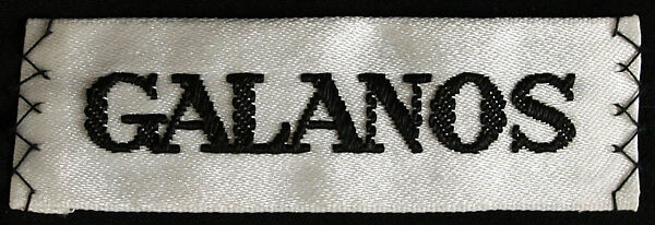 Evening dress, James Galanos (American, Philadelphia, Pennsylvania, 1924–2016 West Hollywood, California), silk, American