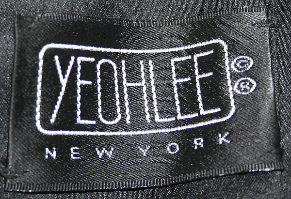 Evening dress, Yeohlee (American, founded 1981), silk, American