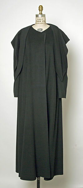 Coat, Yeohlee (American, founded 1981), wool, American 