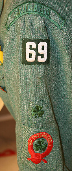 Uniform, Mainbocher (French and American, founded 1930), cotton, elastic, metal, American