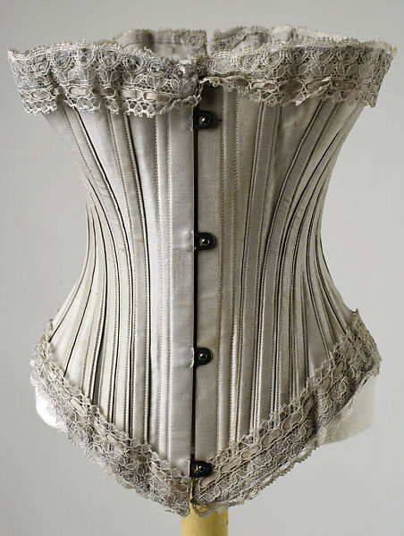 Corset, probably American