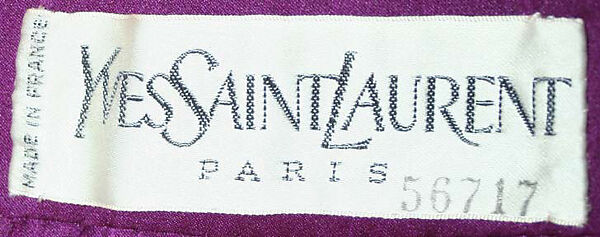 Cocktail dress, Yves Saint Laurent (French, founded 1961), silk, French