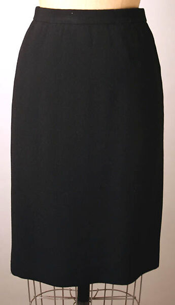 Evening suit, Yves Saint Laurent (French, founded 1961), silk, French