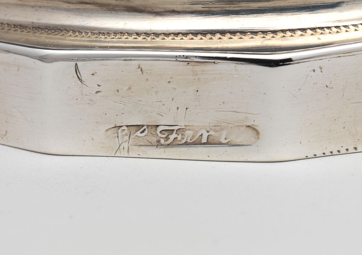 Sugar Urn, Charles Faris (1764–1800), Silver, American