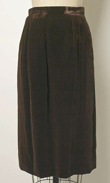 Suit, Yves Saint Laurent (French, founded 1961), silk, French