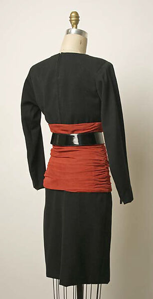 Ensemble, Yves Saint Laurent (French, founded 1961), wool, suede, leather, French