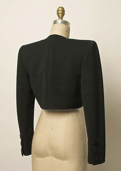Ensemble, Yves Saint Laurent (French, founded 1961), wool, suede, leather, French