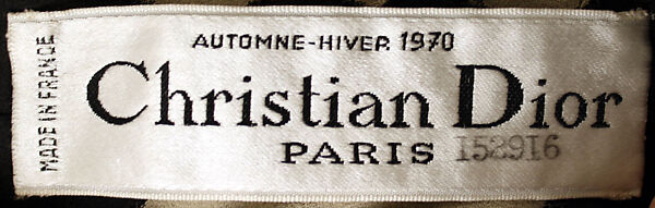 Evening dress, House of Dior (French, founded 1946), cotton, silk, French