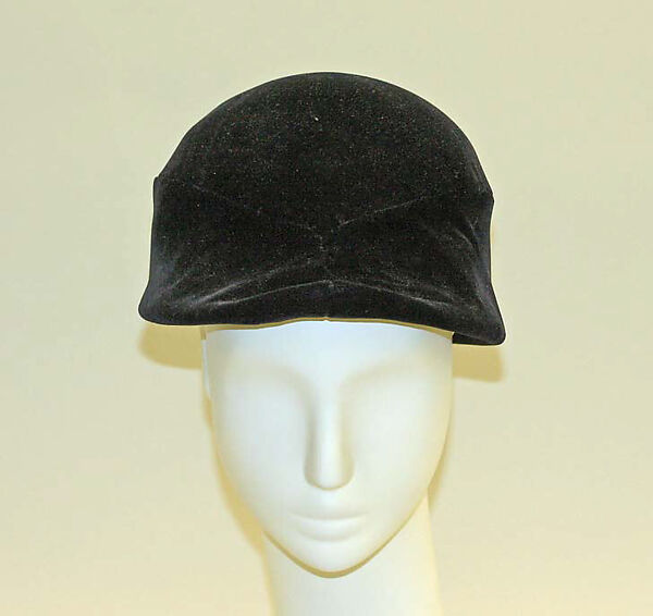Cap, Bergdorf Goodman (American, founded 1899), silk, American