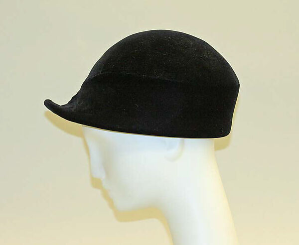 Cap, Bergdorf Goodman (American, founded 1899), silk, American 