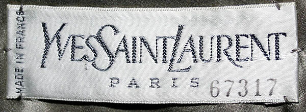 Coat, Yves Saint Laurent (French, founded 1961), cashmere, silk, French