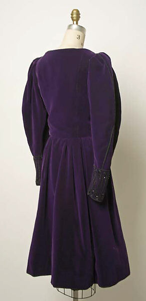 Dress, Yves Saint Laurent (French, founded 1961), silk, French
