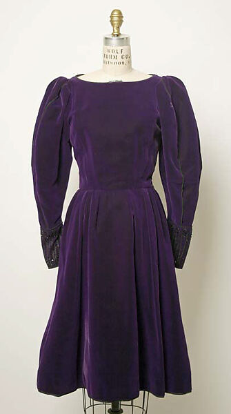 Dress, Yves Saint Laurent (French, founded 1961), silk, French 