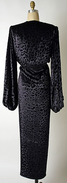 Evening dress, Yves Saint Laurent (French, founded 1961), silk, French