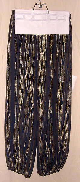 Evening ensemble, Yves Saint Laurent (French, founded 1961), silk, French
