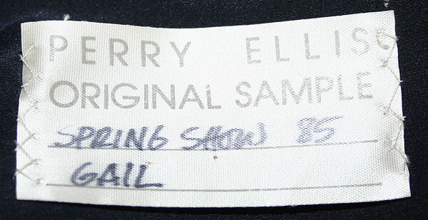 Ensemble, Perry Ellis Sportswear Inc. (American, founded 1978), silk, American