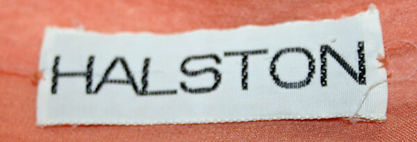 Evening dress, Halston (American, Des Moines, Iowa 1932–1990 San Francisco, California), silk, American