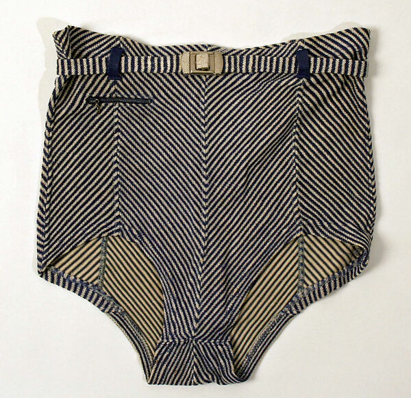Bathing trunks, Gantner of California, synthetic fiber, American