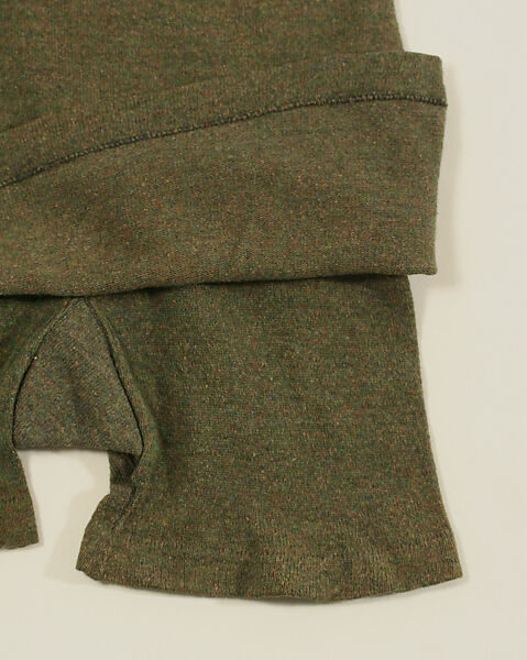 Tank suit, wool, American