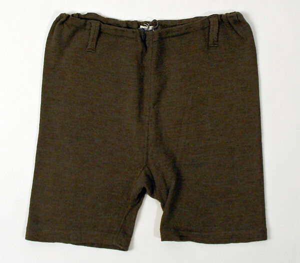 Tank suit, wool, probably American