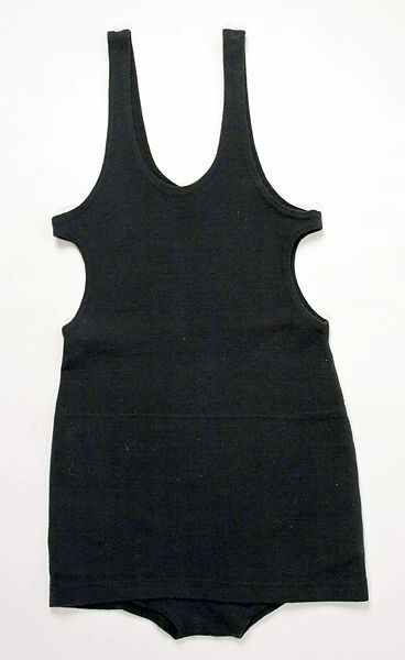 Bathing suit, wool, American