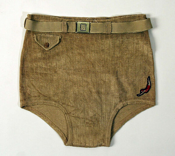 Bathing trunks, Jantzen (American, founded 1910), synthetic fiber, American
