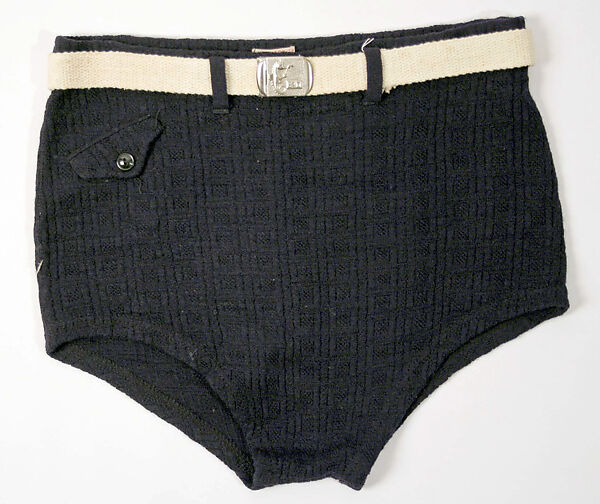 Bathing trunks, BVD (American, founded 1876), wool, American