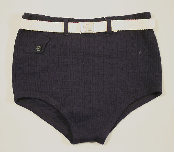 Bathing trunks, BVD (American, founded 1876), wool, American 