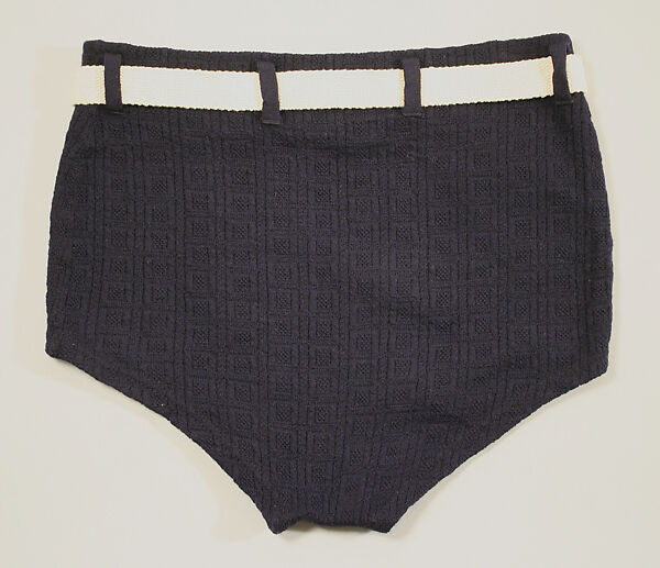 Bathing trunks, BVD (American, founded 1876), wool, American