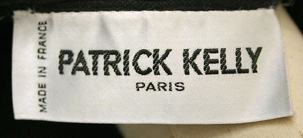 Dress, Patrick Kelly (American, Vicksburg, Mississippi 1954–1990 Paris), synthetic fiber, French
