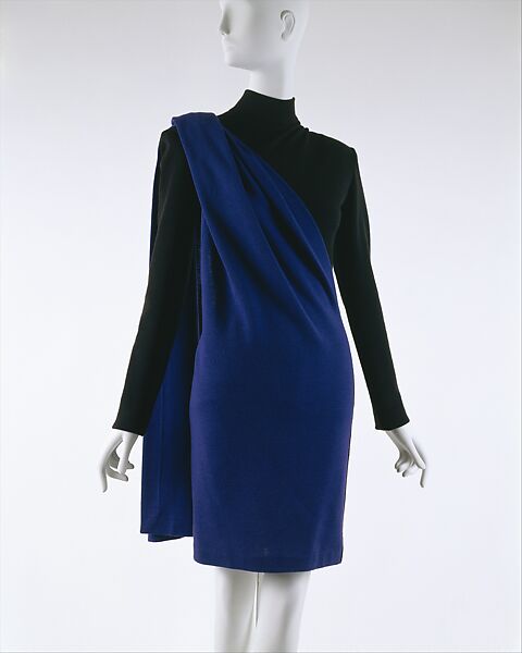 Dress, Patrick Kelly (American, Vicksburg, Mississippi 1954–1990 Paris), wool, synthetic fiber, French 