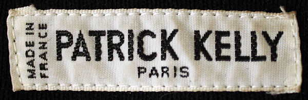 Dress, Patrick Kelly (American, Vicksburg, Mississippi 1954–1990 Paris), wool, synthetic fiber, French