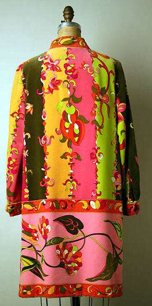 Ensemble, Emilio Pucci (Italian, Florence 1914–1992), silk, leather, Italian